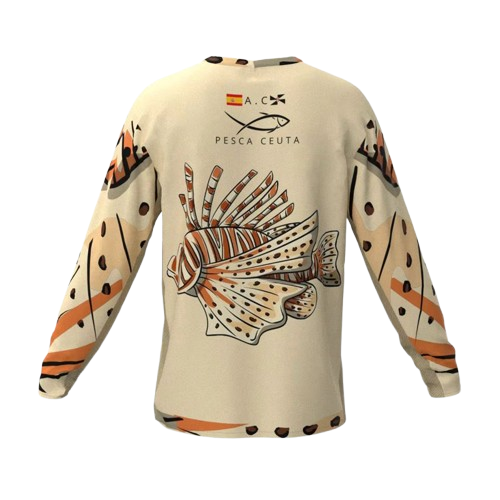 Camiseta Cabracho AC PESCA diseño exclusivo algodón premium - AC_PESCACEUTA